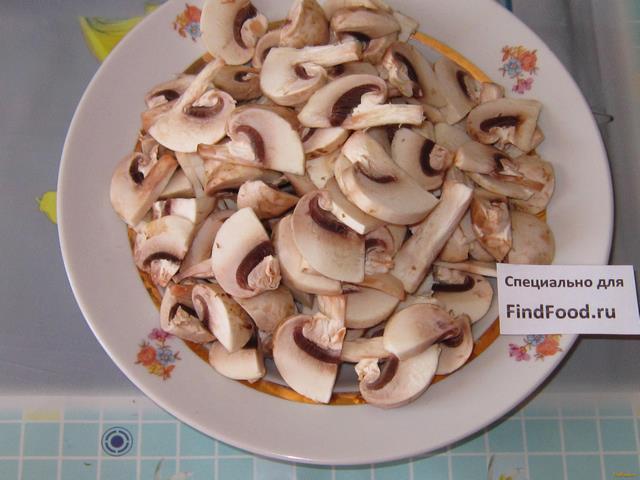 Картофель с грибами в горшочке рецепт с фото 2-го шага 