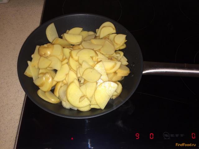 Жареная картошка рецепт с фото 6-го шага 