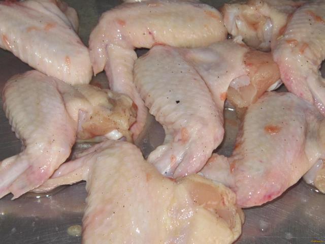 Куриные крылышки в медово-грейпфрутовом маринаде рецепт с фото 5-го шага 