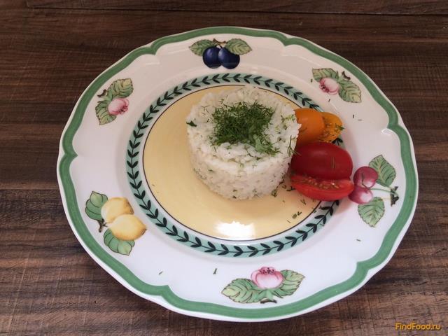 Пряный рис с розмарином и зеленью рецепт с фото 9-го шага 
