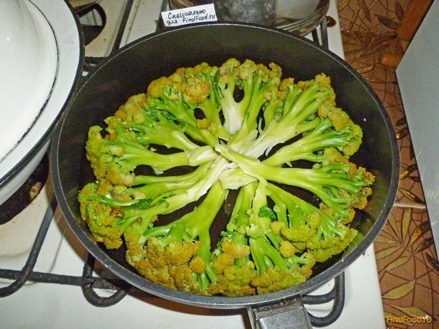 Рис с брокколи в омлете рецепт с фото 6-го шага 