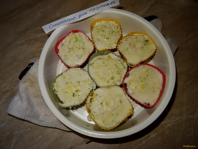 Куриное суфле с кабачком рецепт с фото 10-го шага 