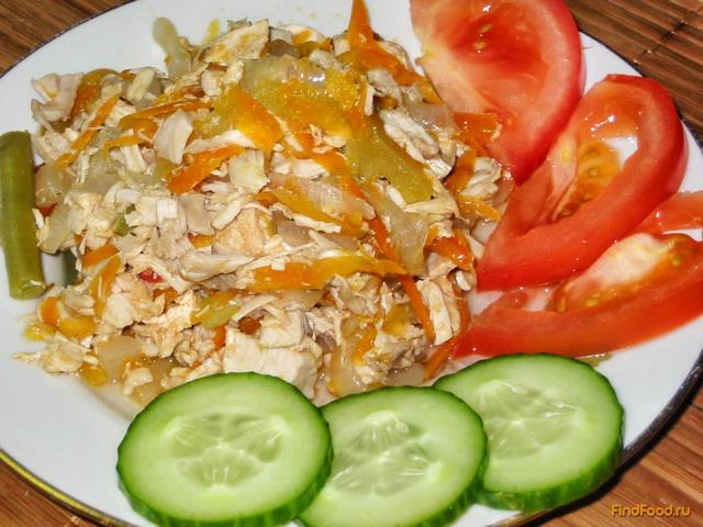 Рагу из курицы и овощей рецепт с фото 9-го шага 
