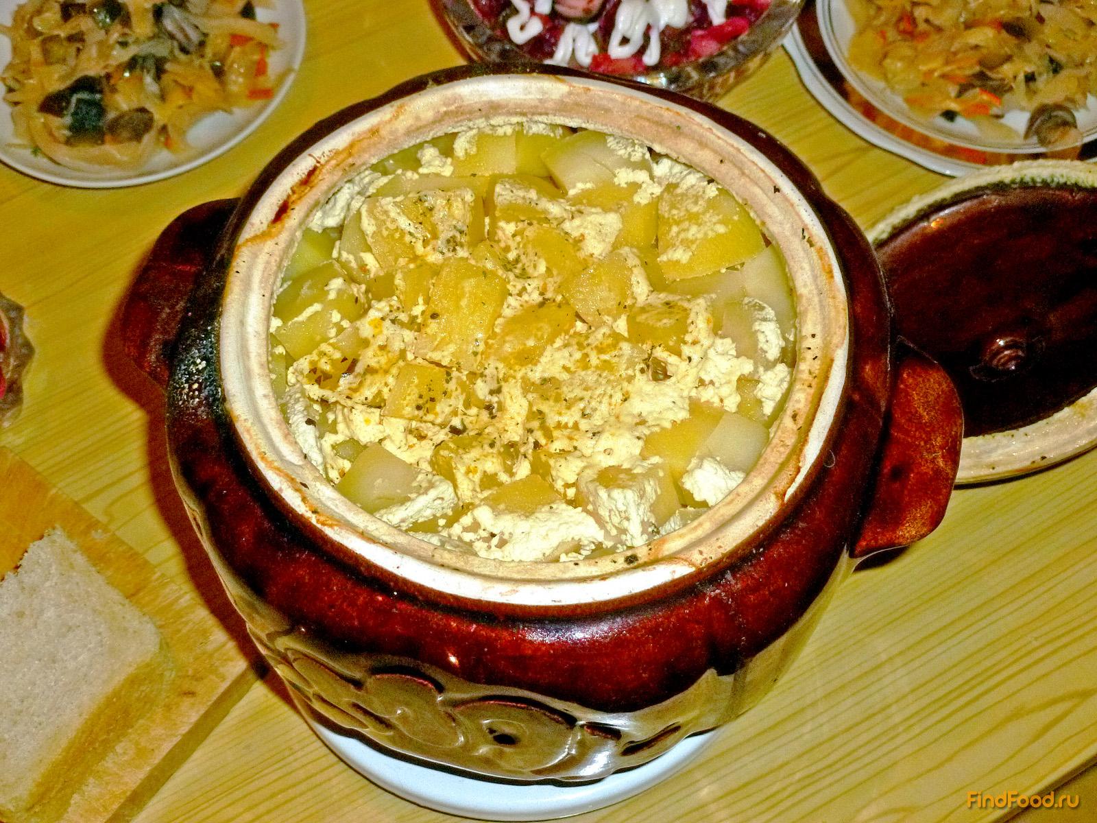 Жаркое с курицей под сметанным соусом в горшочке рецепт с фото 17-го шага 