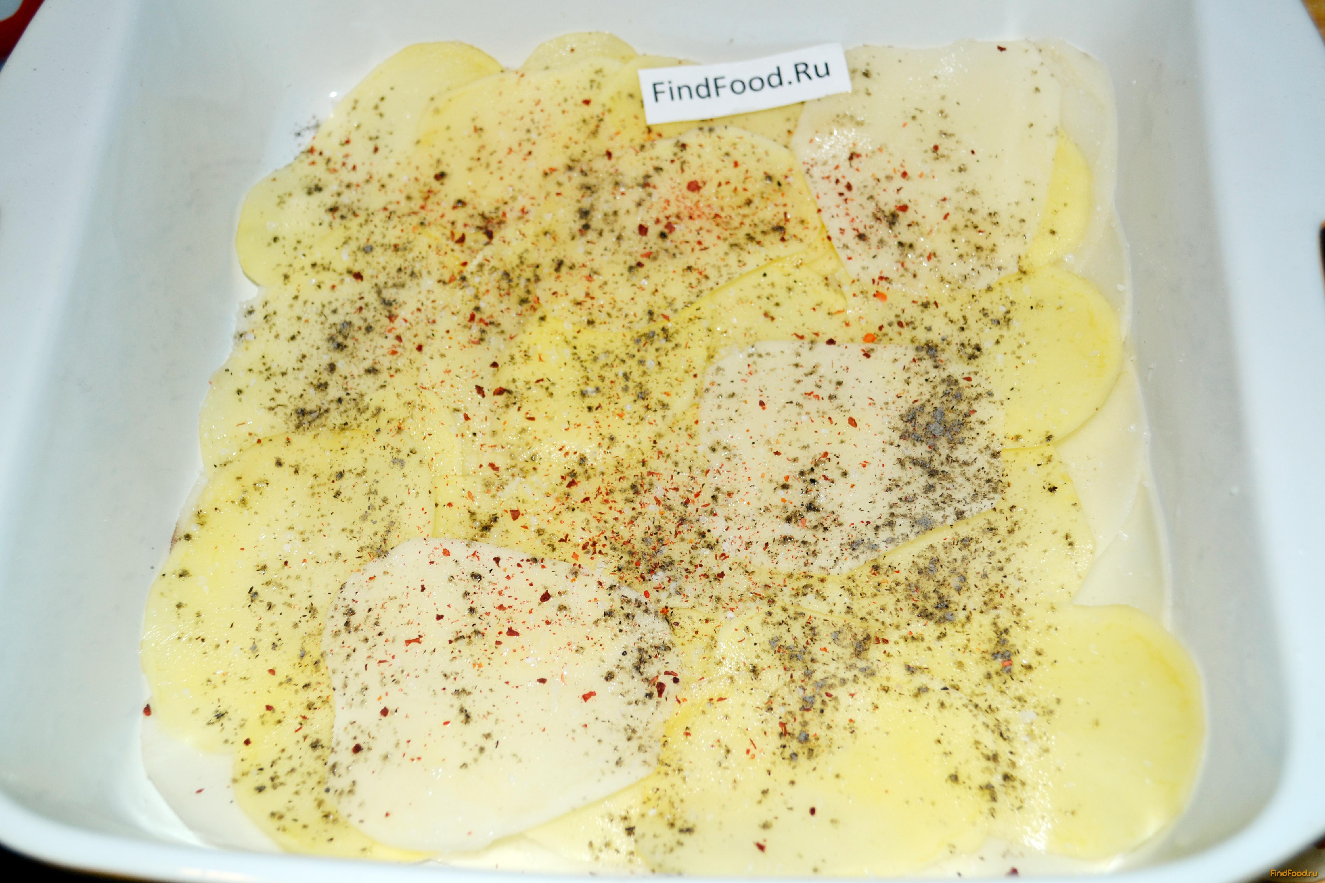 Картофльная запеканка с фаршем рецепт с фото 7-го шага 