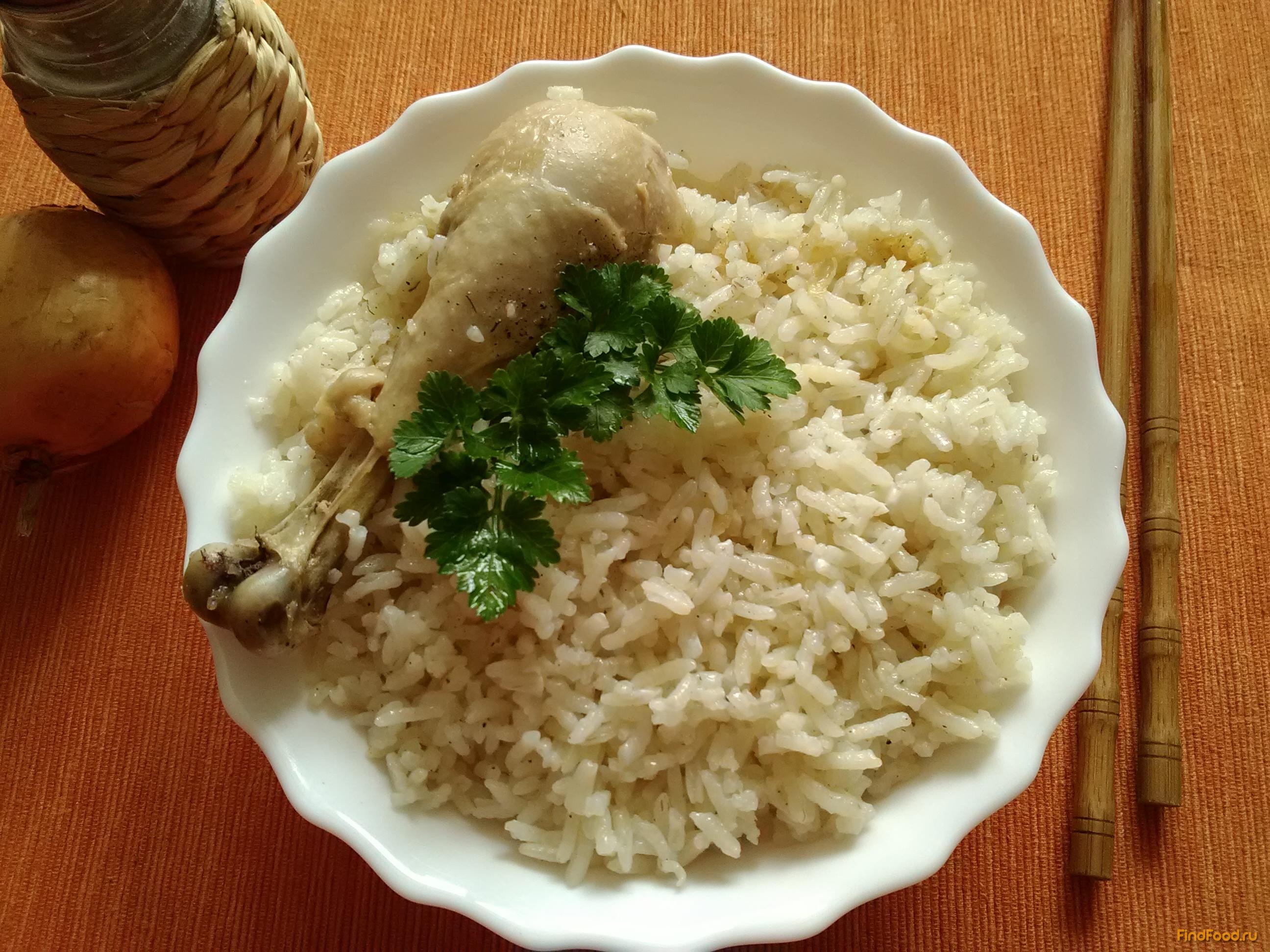 Курица с рисом в мультиварке рецепт с фото 6-го шага 