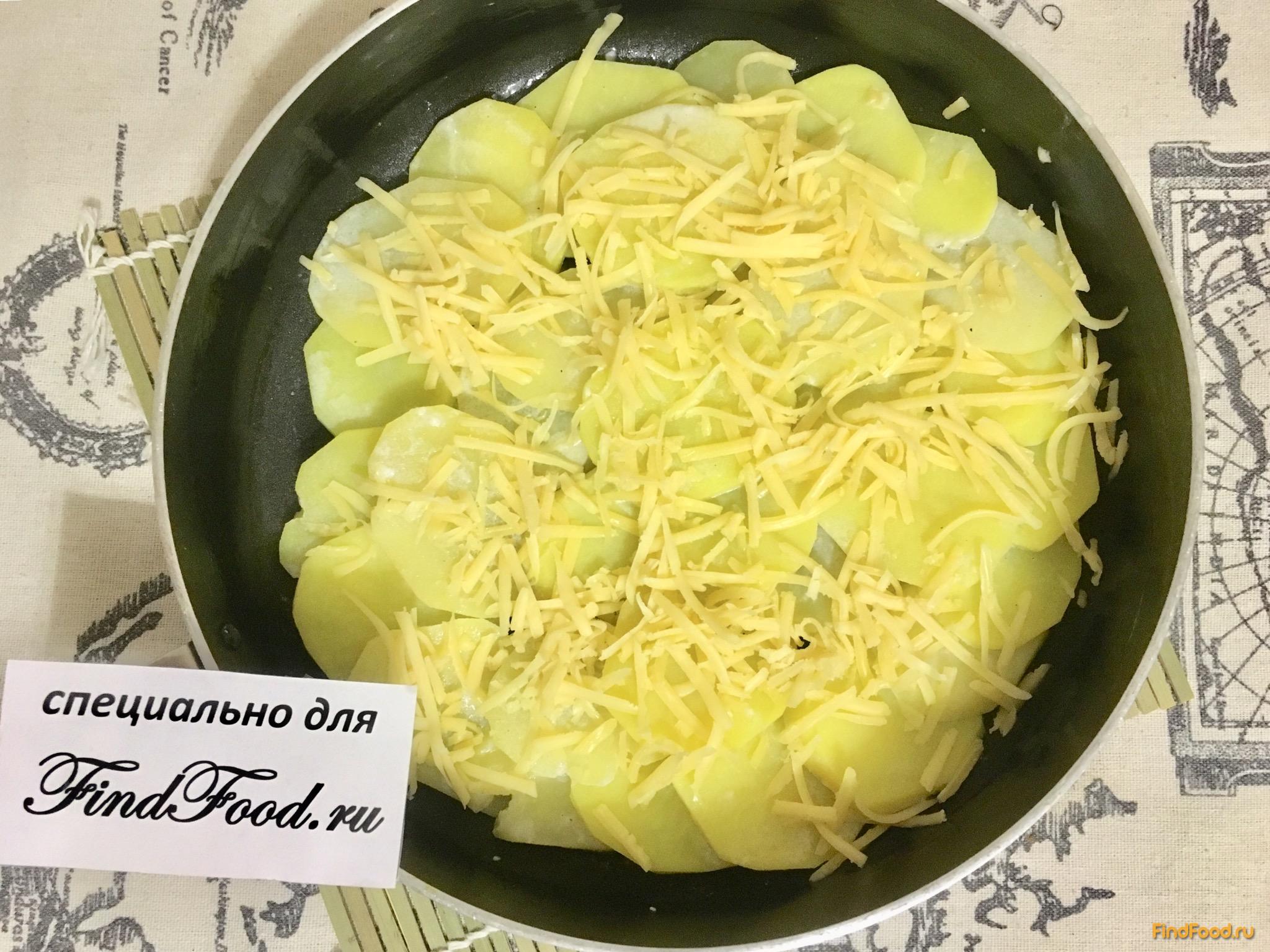 Картофель запечённый в сливочном соусе Дофине рецепт с фото 9-го шага 