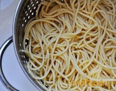 Спагетти с креветками рецепт с фото 1-го шага 