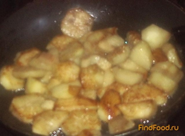 Куриное филе с баклажанами под простоквашей рецепт с фото 4-го шага 