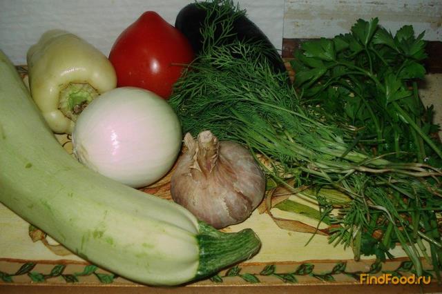 Рагу из овощей рецепт с фото 1-го шага 