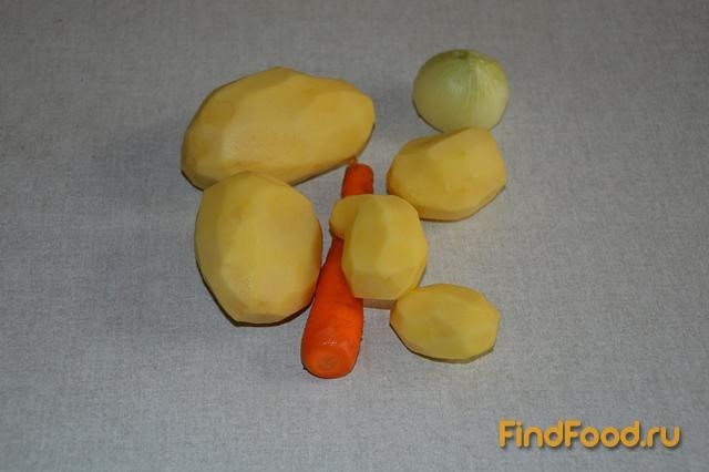 Тушеная картошка с пекинской капустой рецепт с фото 1-го шага 