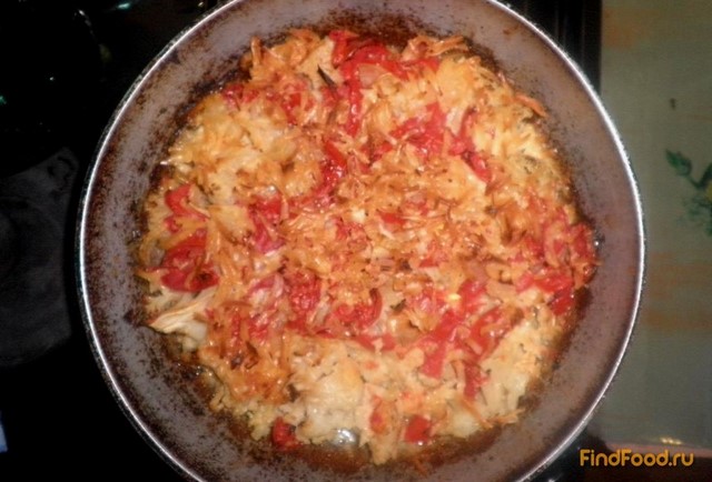 Запеканка из цветной капусты с сыром и помидорами рецепт с фото 8-го шага 