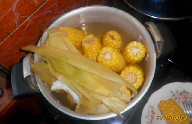 Вареная кукуруза на любой вкус рецепт с фото 3-го шага 