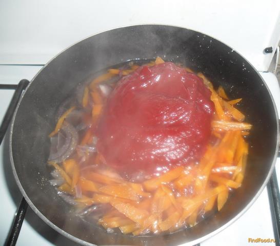 Фаршированные макароны в томатном соусе рецепт с фото 10-го шага 