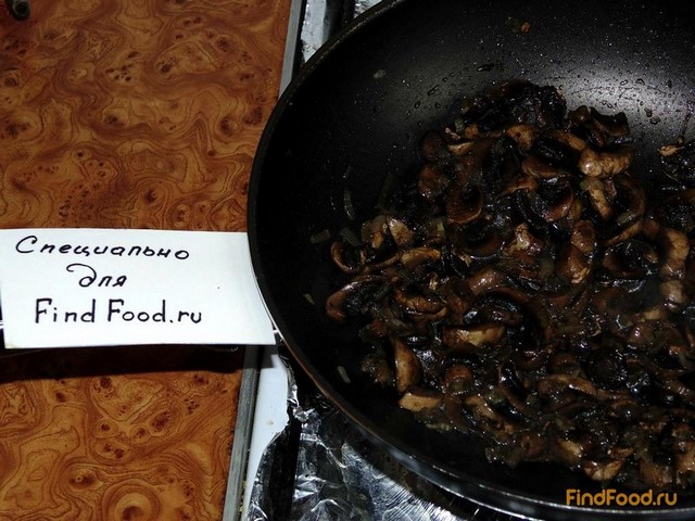 Гречка запеченная с грибами рецепт с фото 4-го шага 