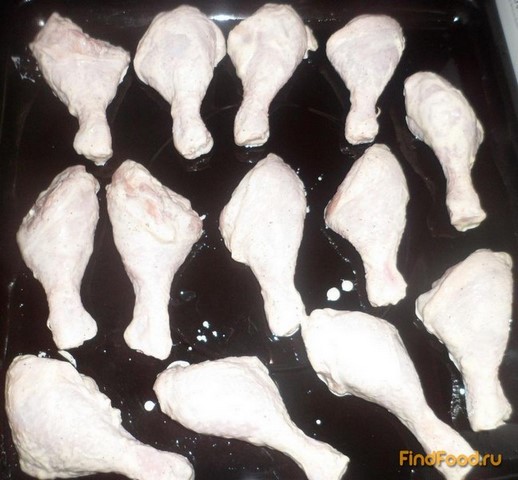 Сочные куриные ножки в майонезе рецепт с фото 5-го шага 