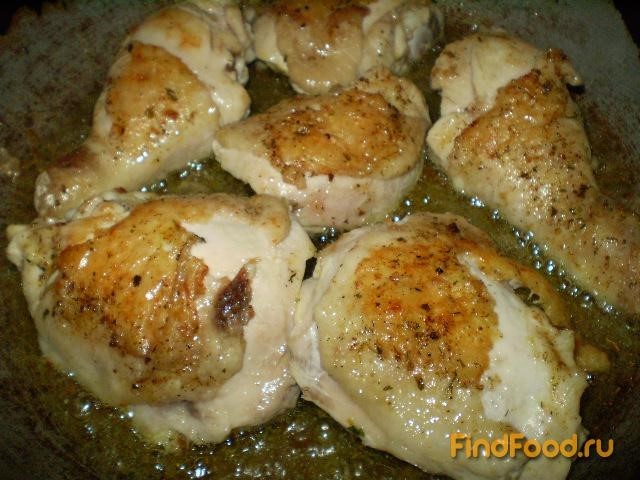 Курятина с грибами и фасолью рецепт с фото 4-го шага 