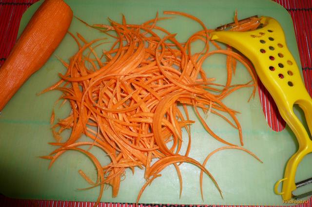 Курица тушеная с морковью рецепт с фото 6-го шага 