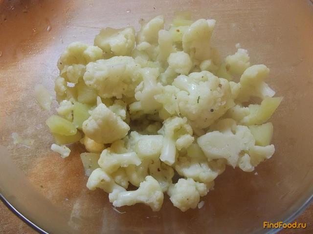 Пюре из цветной капусты и картофеля рецепт с фото 4-го шага 