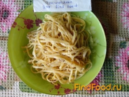 Спагетти с ореховым соусом рецепт с фото 7-го шага 