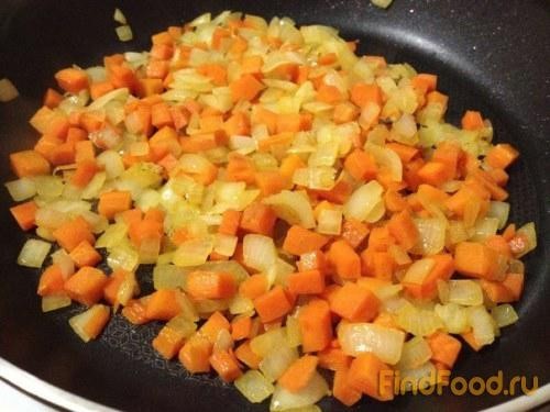 Рис с жареными овощами рецепт с фото 3-го шага 