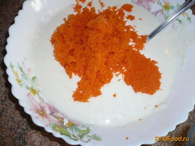 Морковно-творожная запеканка рецепт с фото 6-го шага 