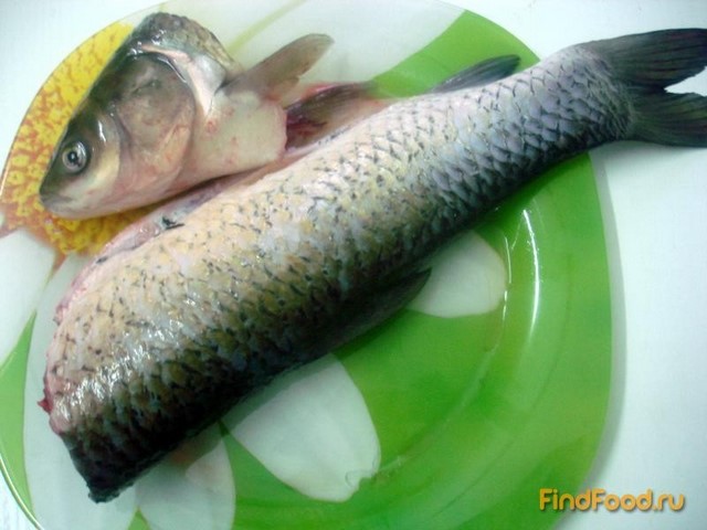 Рыба амур по-еврейски рецепт с фото 1-го шага 
