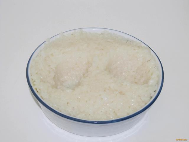 Рисовая каша в духовке рецепт с фото 4-го шага 