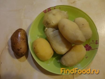 Картофельные зразы в духовке  рецепт с фото 1-го шага 