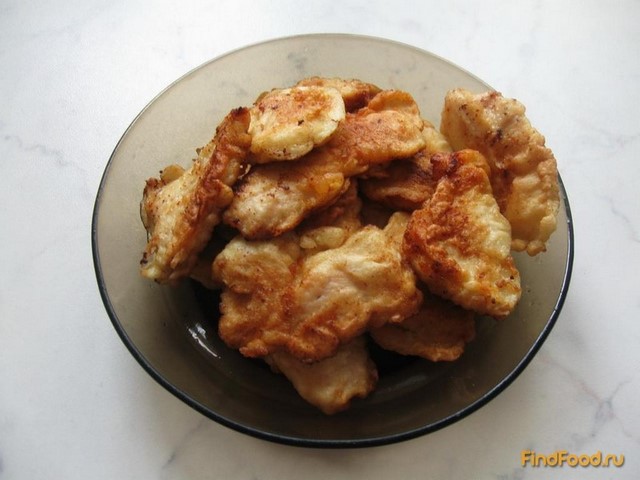 Филе куриной грудки в пивном кляре рецепт с фото 8-го шага 