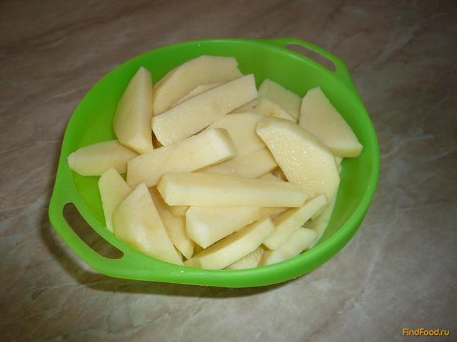 Картофель с луком и укропом рецепт с фото 3-го шага 