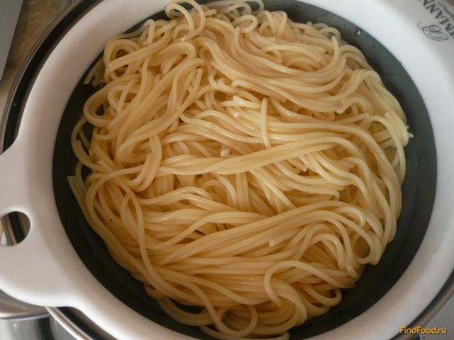 Спагетти с соусом из кабачка рецепт с фото 7-го шага 