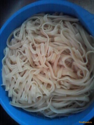 Запеканка со спагетти и мясным фаршем рецепт с фото 2-го шага 