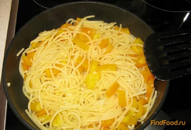 Спагетти по-итальянски рецепт с фото 3-го шага 