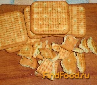 Запеканка с картофелем и крекером рецепт с фото 1-го шага 