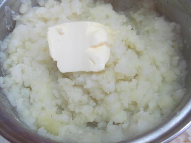 Пюре из картофеля и топинамбура с котлетами из мяса с топинамбуром рецепт с фото 12-го шага 