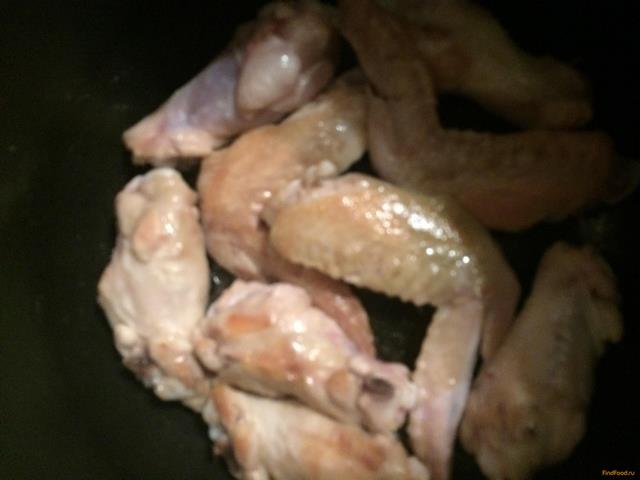 Куриные крылышки в меде рецепт с фото 2-го шага 