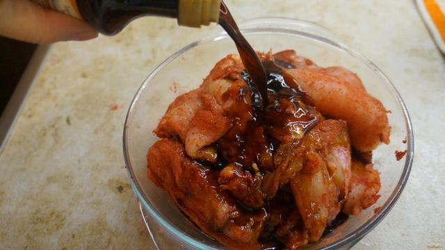 Куриные отбивные по-китайски рецепт с фото 6-го шага 