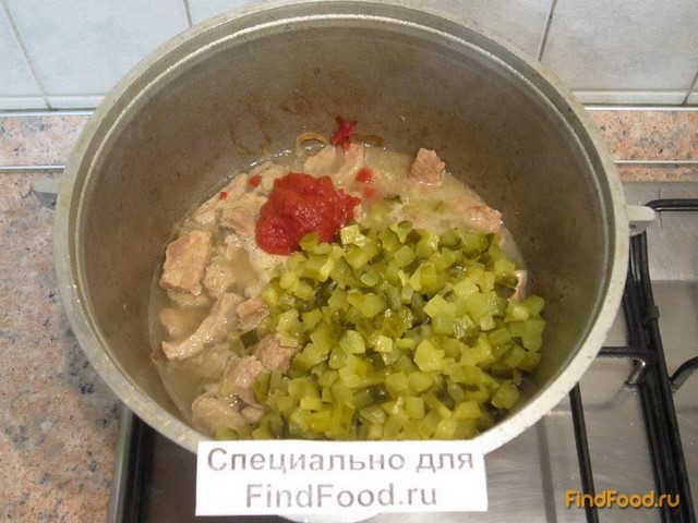Азу приготовленное по-татарски рецепт с фото 6-го шага 