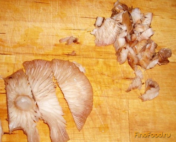 Омлет с грибами  рецепт с фото 1-го шага 