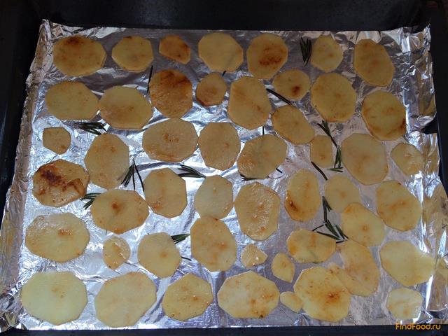 Картофельные чипсы рецепт с фото 5-го шага 