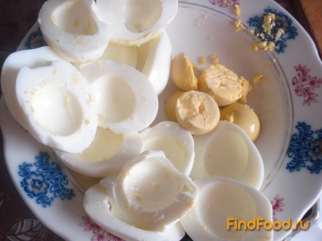 Тунец в яйцах рецепт с фото 2-го шага 