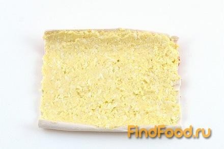 Крабовые палочки фаршированные сыром рецепт с фото 5-го шага 