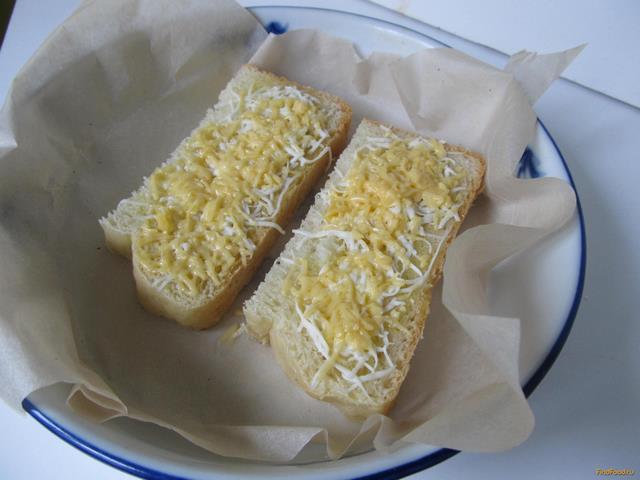 Будерброд с сыром и брынзой рецепт с фото 6-го шага 