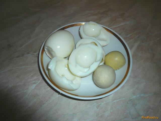 Блинчики закусочные с яичным соусом рецепт с фото 2-го шага 