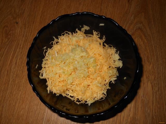 Баклажаны с сыром и чесноком рецепт с фото 4-го шага 